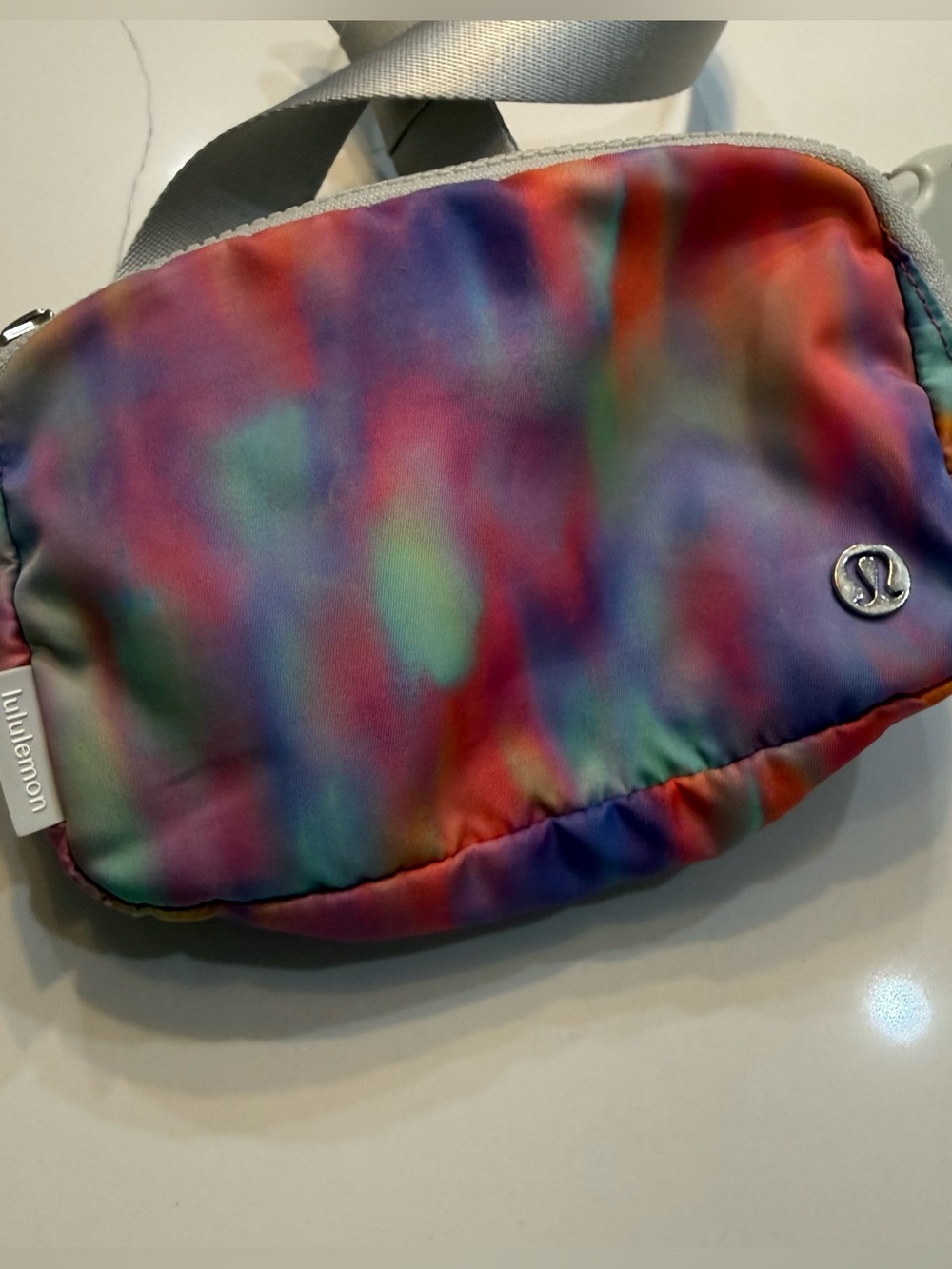LULULEMON Everywhere Belt Bag Prism Wash Print Multi/Vapor GUC waist pack Fanny
